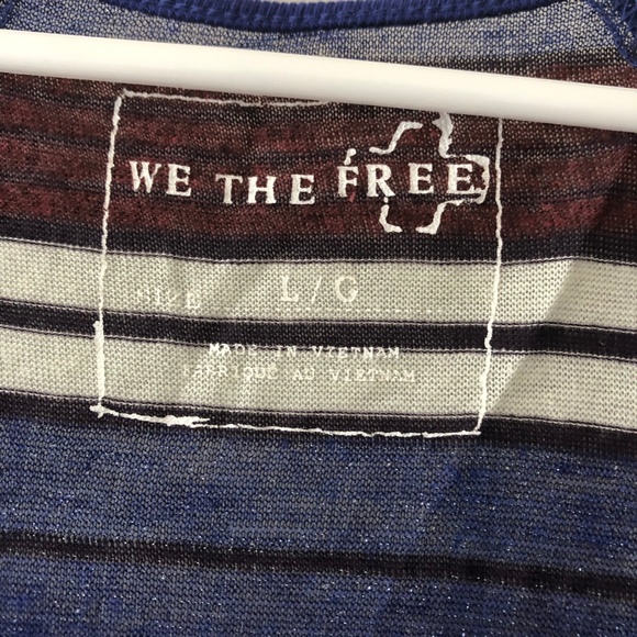 Free People Striped Top - Picture 2 of 3